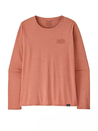 PATAGONIA | Camiseta funcional de manga larga para mujer Capilene® Cool Daily Graphic | koralle